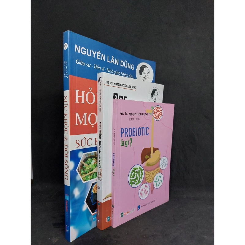 Bộ sách sức khỏe của Nguyễn Lân Dũng mới 90% HCM2107 911625