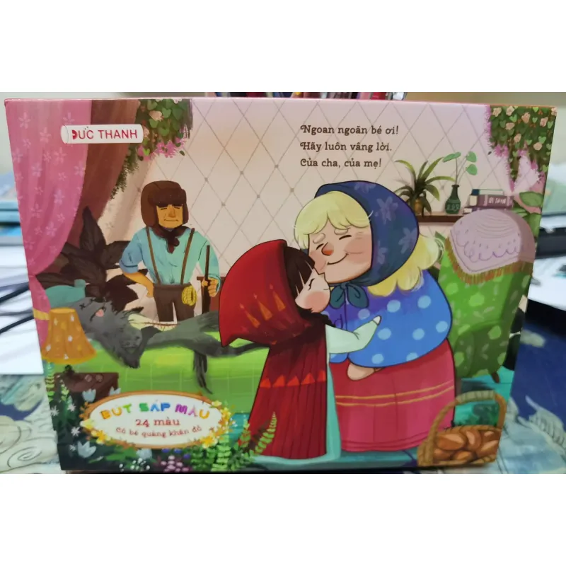 Bộ bút sáp màu - 24 màu - Đức Thanh 995854