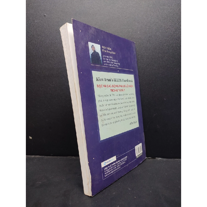 Kien Tran's IELTS Handbook mới 70% ố vàng, bẩn bìa, rách gáy 2019 HCM1406 Kiên trần SÁCH KỸ NĂNG Oreka-Blogmeo 165705