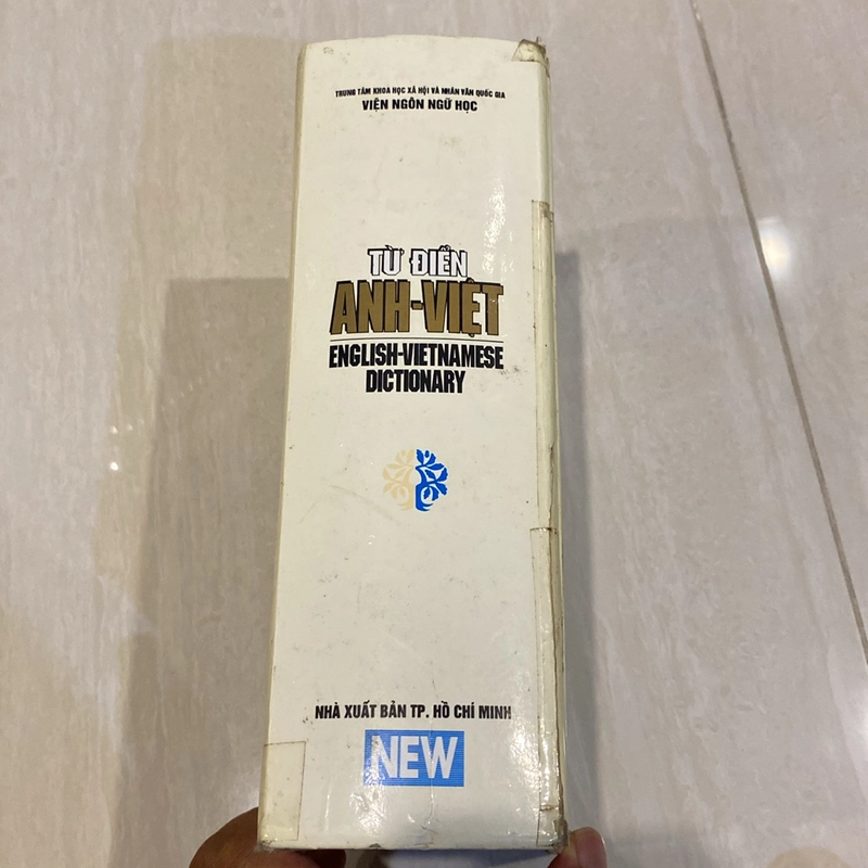 TỪ ĐIỂN ANH - VIỆT, BÌA CỨNG, XUẤT BẢN NĂM 2002 525324