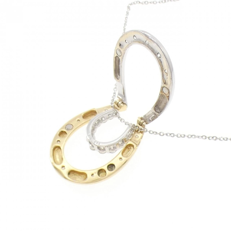 K18WG/K18YG/PT900 2WAY Dây chuyền kim cương 0.43CT - Hàng hiệu Authentic 847149