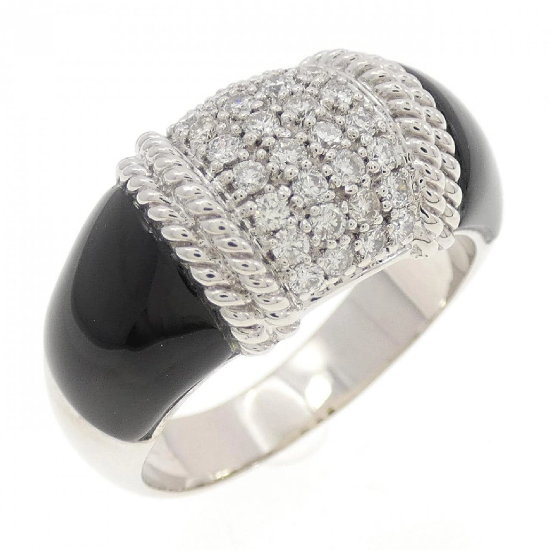 Nhẫn Onyx K18WG 666877