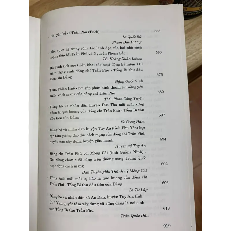 Trần Phú, Tổng Bí Thư Đầu Tiên Của Đảng, Một Tấm Gương Bất Diệt 738893