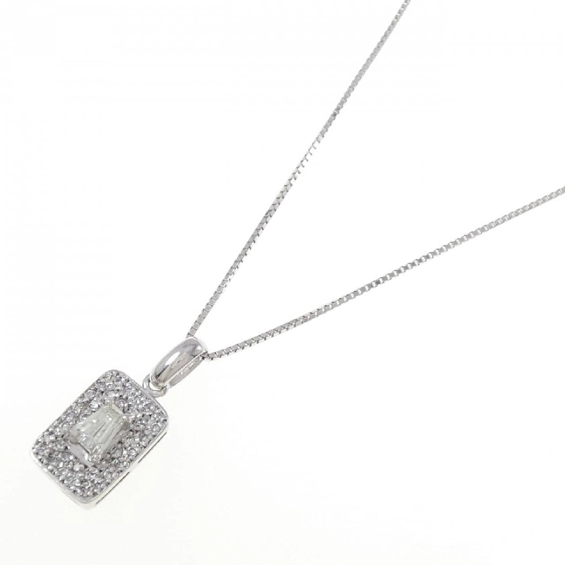 K18WG Dây chuyền kim cương 0.33CT - Hàng hiệu Chính hãng 866291