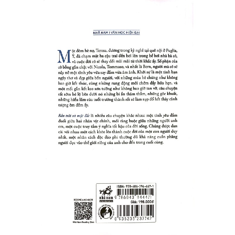 Bầu Trời Và Mặt Đất - Paolo Giordano 67273