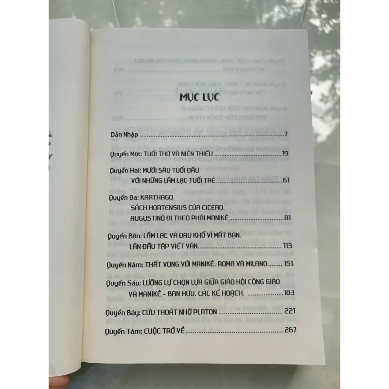 TỰ THUẬT CONFESSION - AURELIUS AUGUSTINÔ 753198