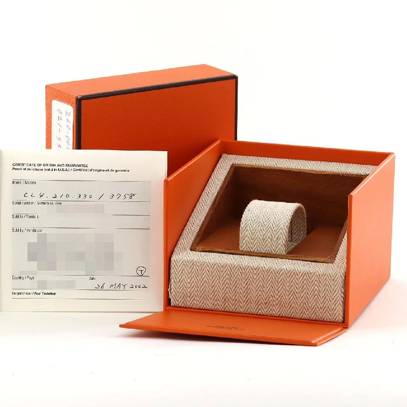 Hermès Clipper CL4.210 SS Quartz - Hàng hiệu Authentic 881567