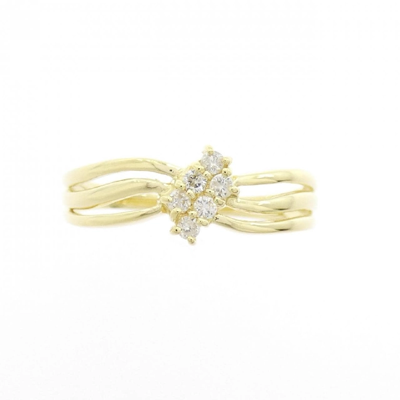 Nhẫn kim cương K18YG 0.10CT - Hàng hiệu Authentic 853956