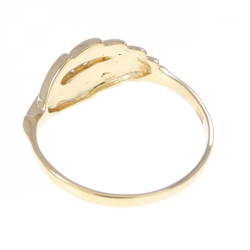 Nhẫn kim cương lá K18YG - Hàng hiệu Authentic 851571