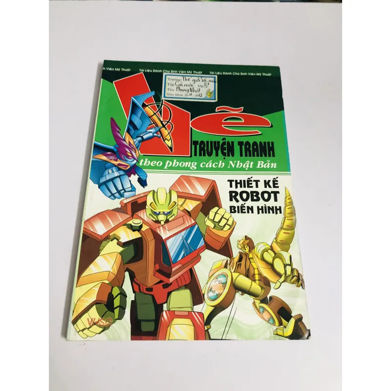 VẼ TRUYỆN TRANH THEO PHONG CÁCH NHẬT BẢN ( Thiết kế robot biến hình ) 711726