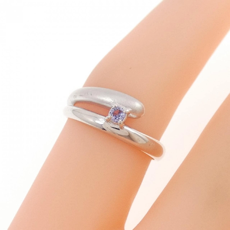 Nhẫn ngón út Tanzanite K14WG - Hàng hiệu Chính hãng 851025