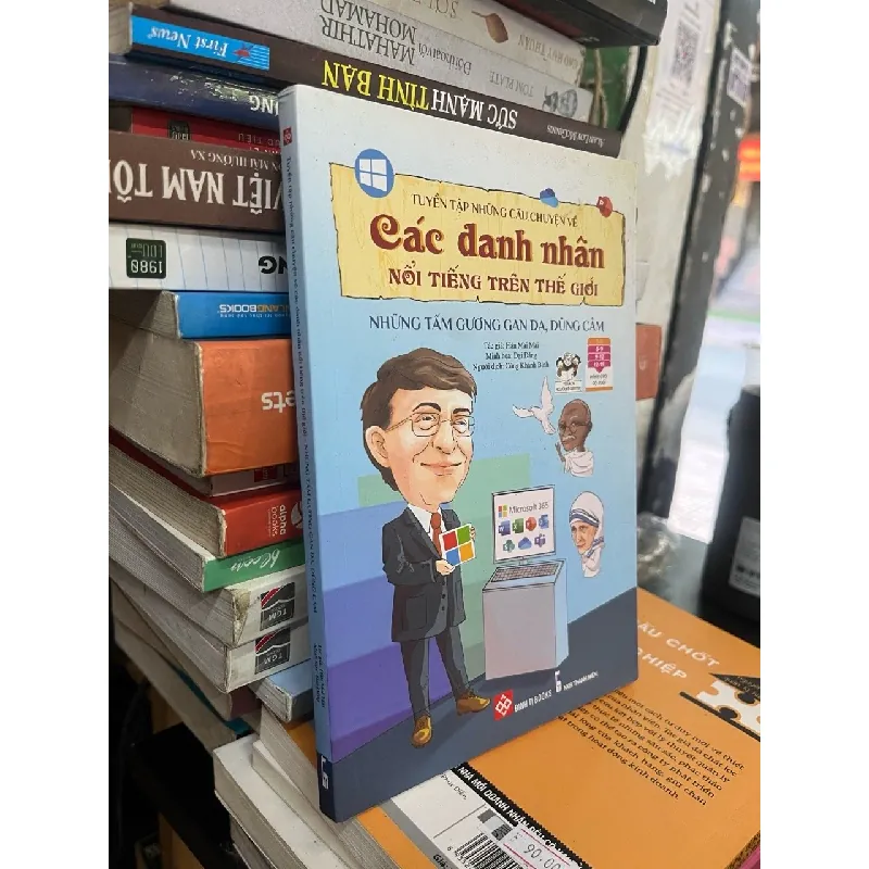 Các danh nhân nổi tiếng trên thế giới, những tấm gương gan dạ, dũng cảm - Hàn Mai Mai 575338