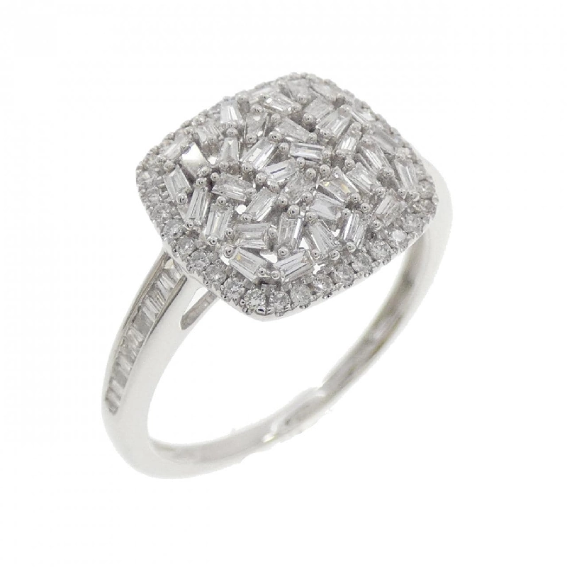 Nhẫn kim cương K18WG 0.45CT - Hàng hiệu chính hãng 848313