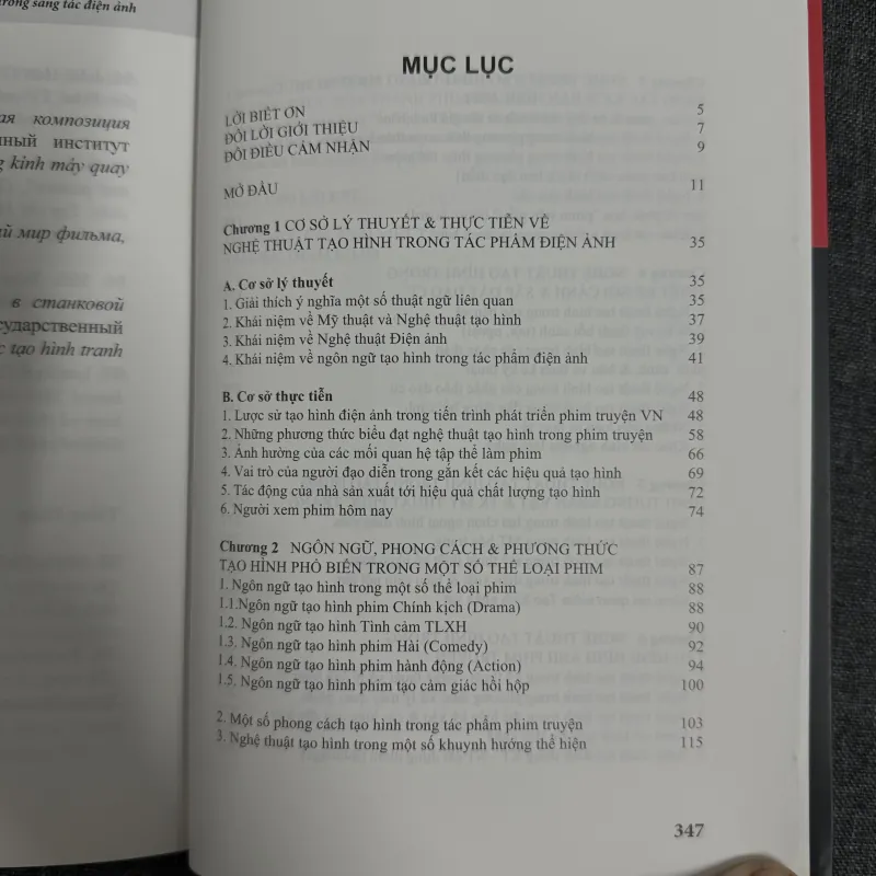 Nghệ thuật tạo hình trong sáng tác điện ảnh - Đỗ Lệnh Hùng Tú 791349