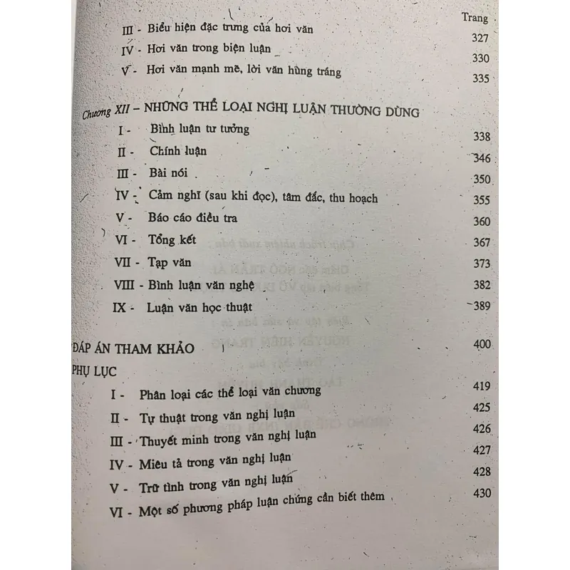 KĨ NĂNG LÀM VĂN NGHỊ LUẬN PHỔ THÔNg  590545
