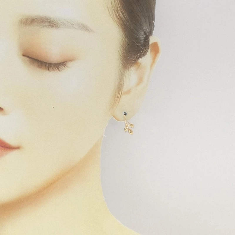 4゜C K18YG Bông tai - Hàng hiệu Authentic 845254