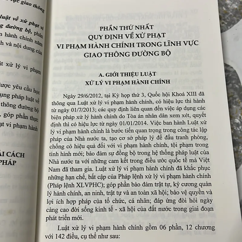 [luật- chính trị] Xử phạt vi phạm hành chính trong lĩnh vực giao thông đường bộ 713054