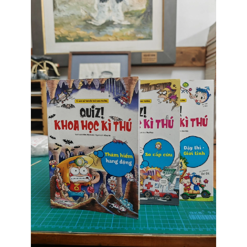 TRUYỆN TRANH QUIZ KHOA HỌC KÌ THÚ 299293