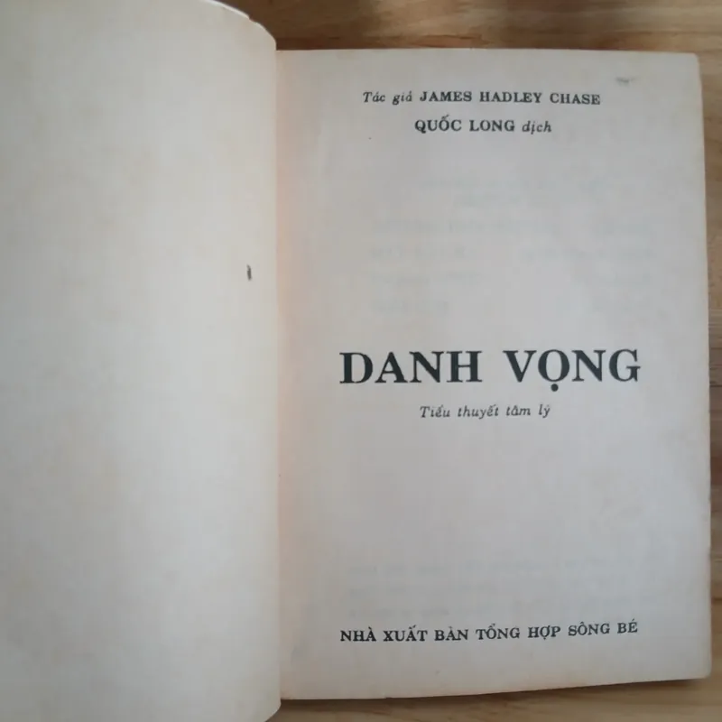Tiểu Thuyết Trinh Thám ▪︎ Danh Vọng (Bộ 2 Tập) - James Hadley Chase 593866