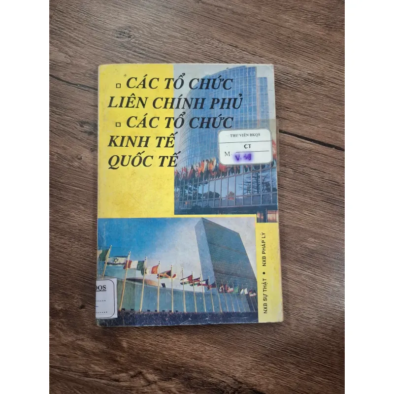 Các tổ chức liên chính phủ - Các tổ chức kinh tế quốc tế - NXB Pháp lý 715915