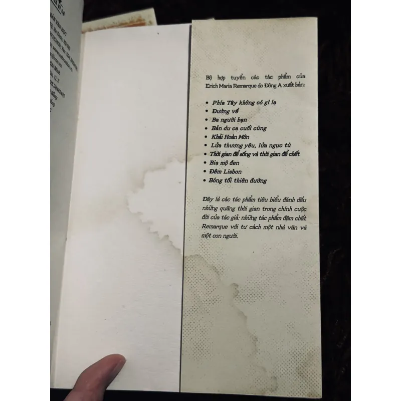 Combo 3c Erich Maria Remarque 712063