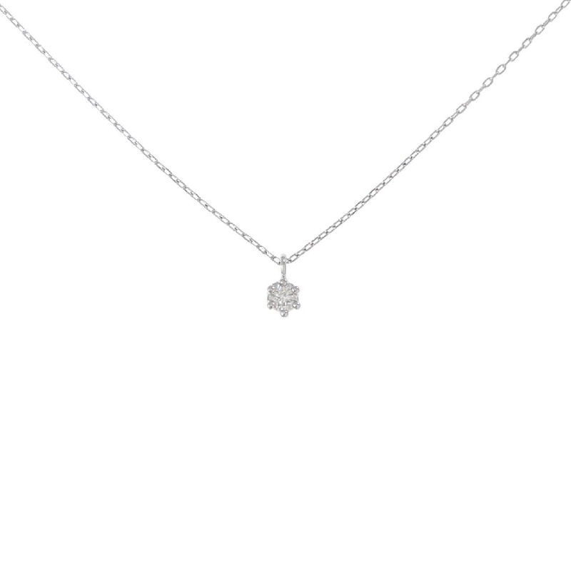 Dây chuyền kim cương Solitaire PT900/PT850 0.05CT - Hàng hiệu Chính hãng 860386