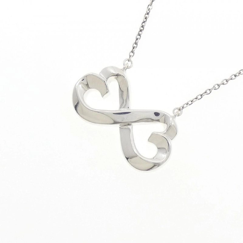 Dây chuyền Tiffany Double Loving Heart - Hàng hiệu Authentic 841060