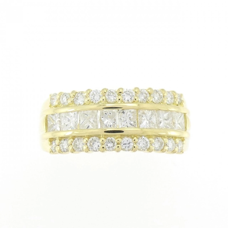 Nhẫn kim cương K18YG 1.06CT 671464