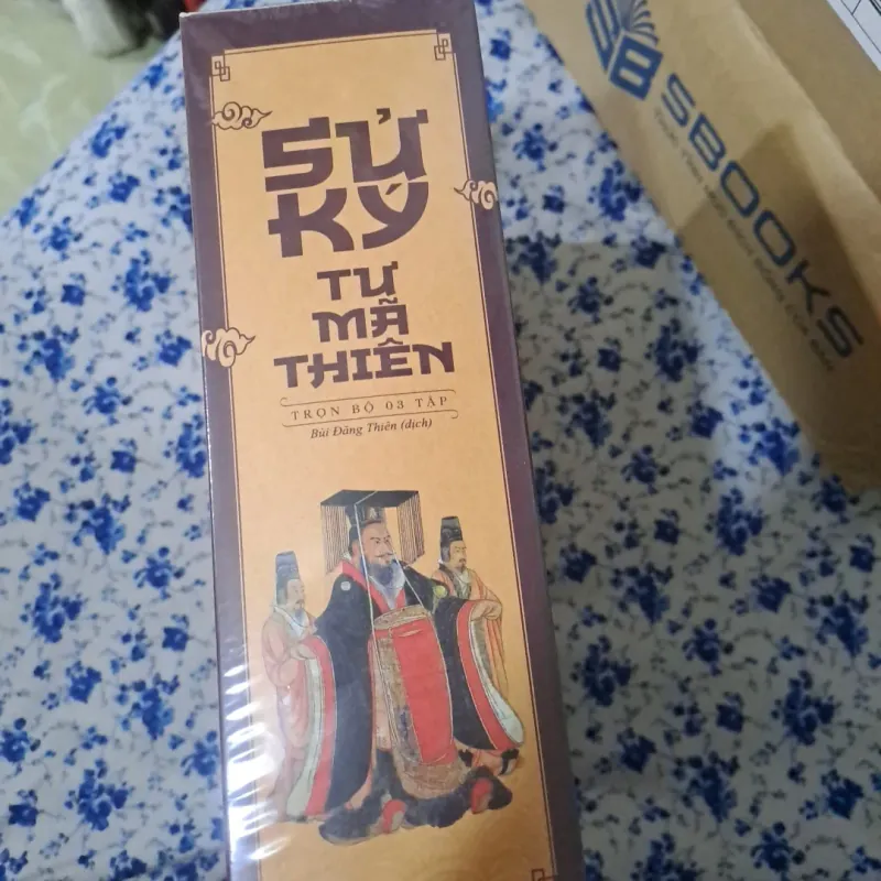 Sử ký (Tư mã Thiên) Bộ hộp mới 3 quyển 775786