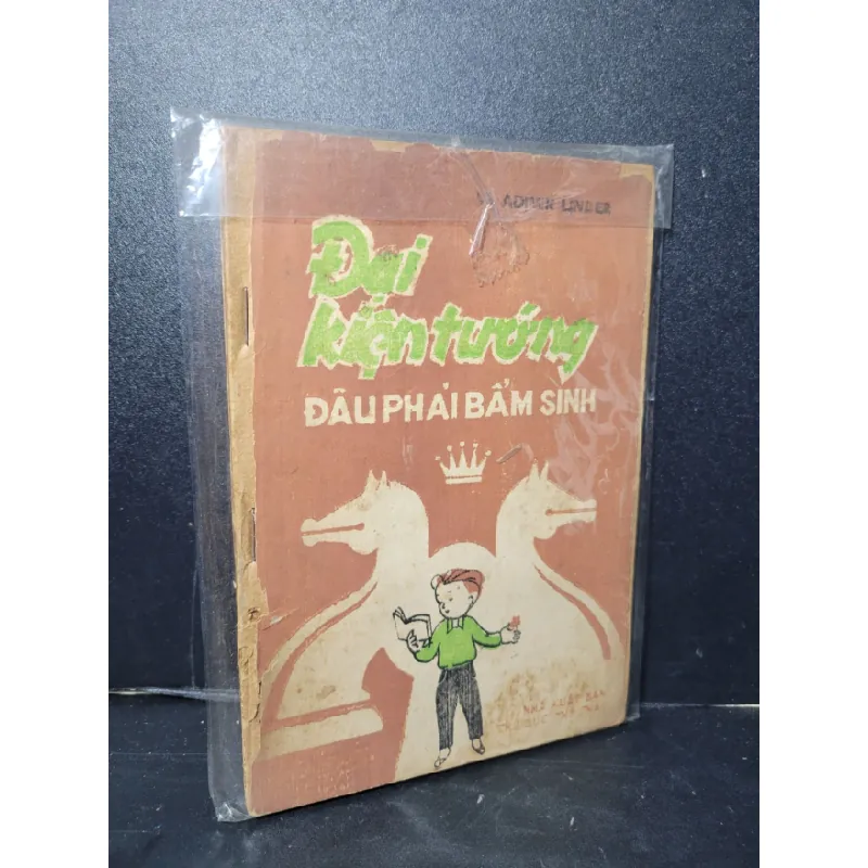 [Sách Cũ SCGR] Đại kiện tướng đâu phải bẩm sinh mới 60% bẩn bìa, ố vàng, tróc gáy , rách bìa 1987 VL. Adimir Linder HCM2603 GIÁO TRÌNH, CHUYÊN MÔN 683445