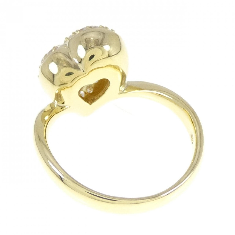 Nhẫn kim cương Pavé K18YG 0.70CT - Hàng hiệu Chính hãng 855474