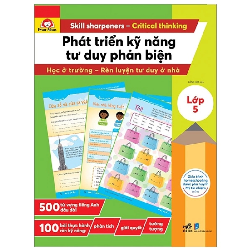 Phát Triển Kỹ Năng Tư Duy Phản Biện - Lớp 5 (2020) - NXB Evan Moor 744071