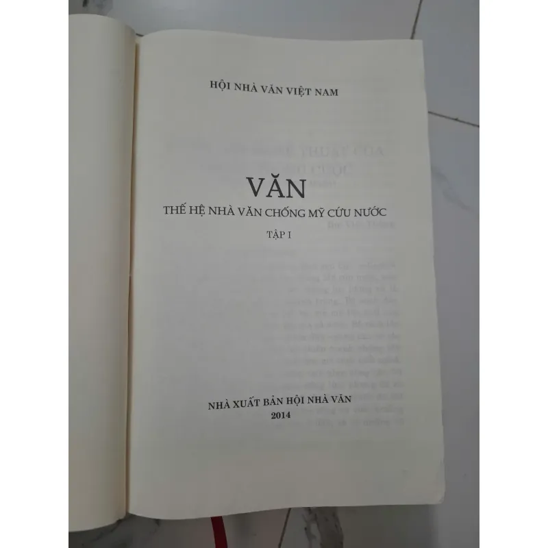 Văn - Thế hệ nhà văn chống Mỹ cứu nước (bộ 2 tập) - Hội Nhà văn Việt Nam 1006582