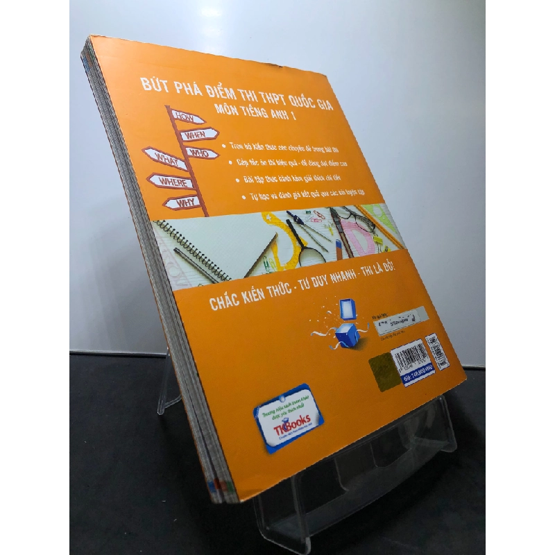 Bứt phá điểm thi THPT quốc gia môn tiếng Anh 1 2018 mới 80% bẩn nhẹ Vũ Thị Mai Phương HPB1308 HỌC NGOẠI NGỮ 350344