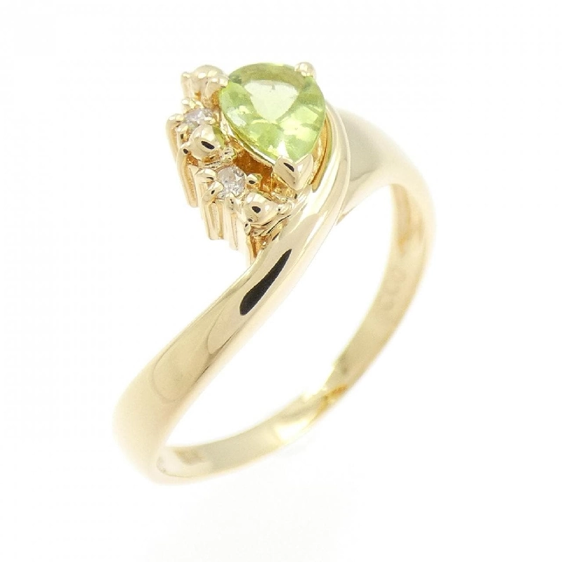 Nhẫn Peridot K18YG - Hàng hiệu Chính hãng 848654