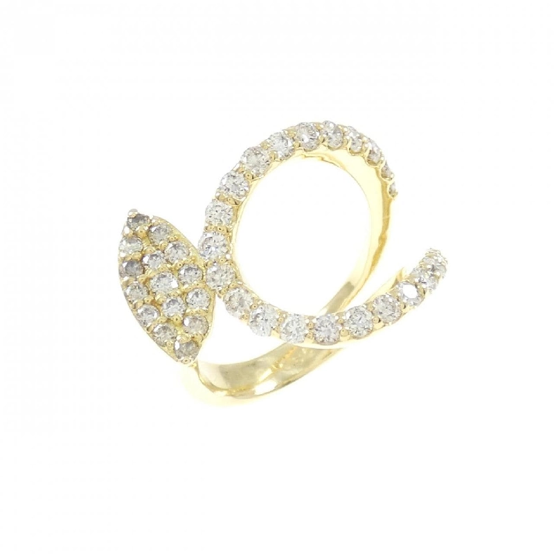 Nhẫn nhẫn hồng kim cương K18YG 0.64CT 670284