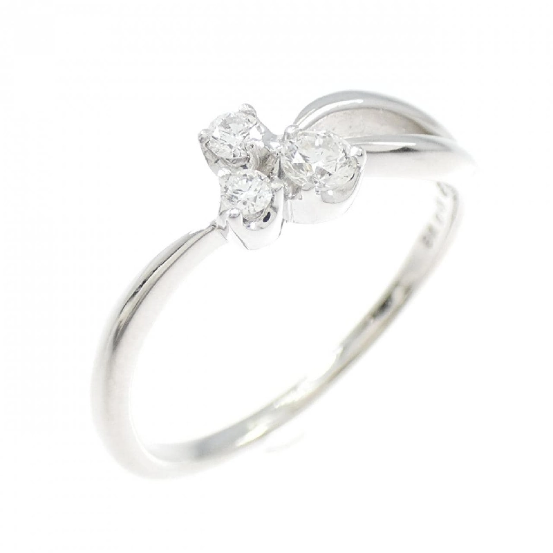 Nhẫn kim cương K10WG 0.14CT - Hàng hiệu Chính hãng 850860