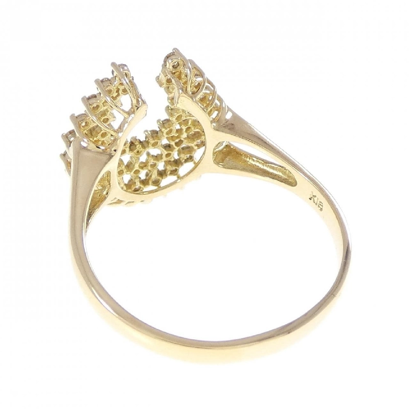 Nhẫn kim cương K18YG 0.30CT 666479