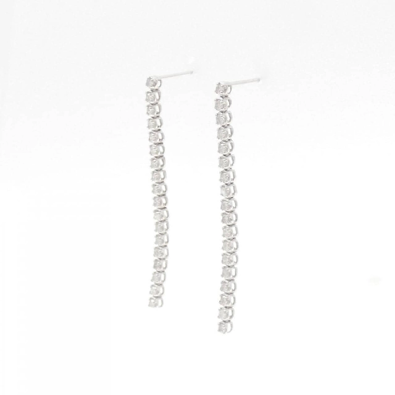 K18WG Bông tai kim cương 0.40CT - Hàng hiệu Chính hãng 874906