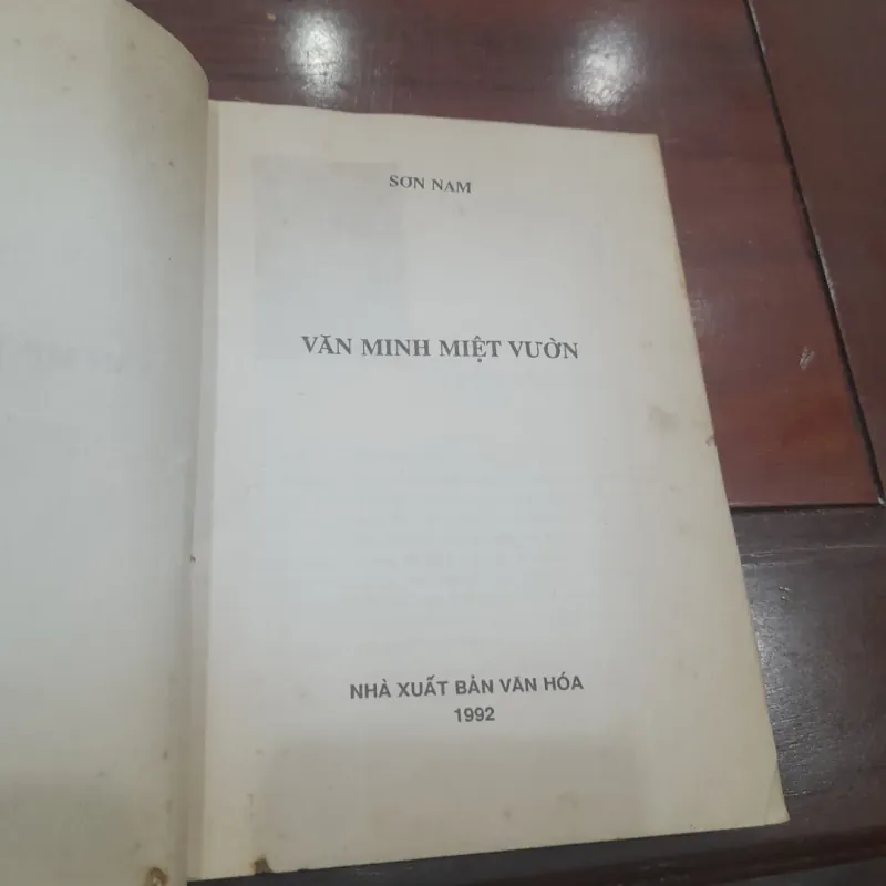 Sơn Nam - VĂN MINH MIỆT VƯỜN 754276