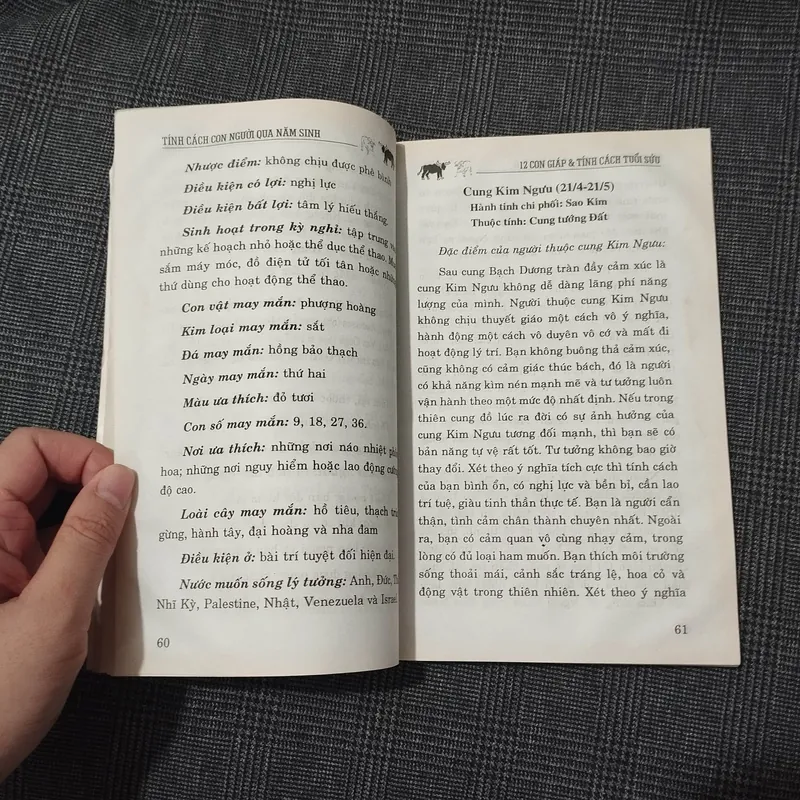 Tìm Hiểu Tính Cách Con Người Qua Năm Sinh - Tuổi Sửu - Tiến Thành (biên soạn) 597065