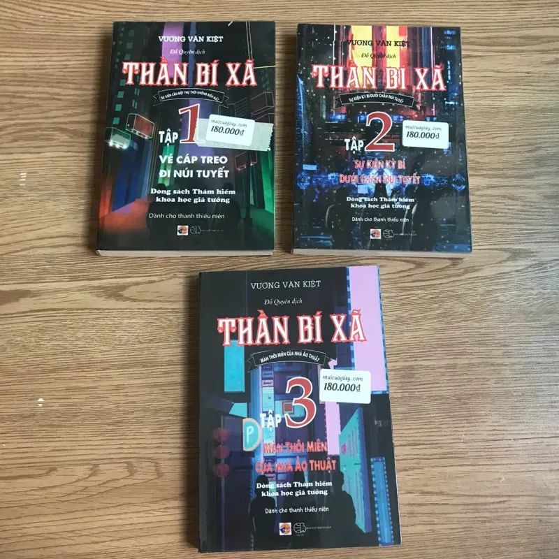 Thần Bí Xã (Bộ 3 Cuốn) – Vương Văn Kiệt 762174