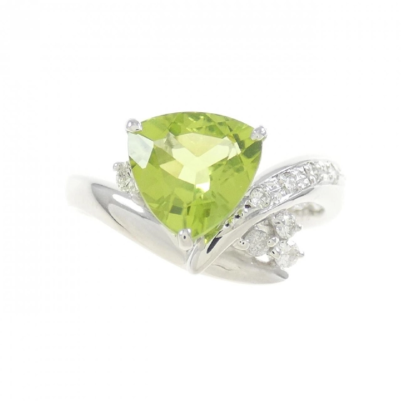 Nhẫn Peridot K18WG 1.39CT - Hàng hiệu Chính hãng 855788