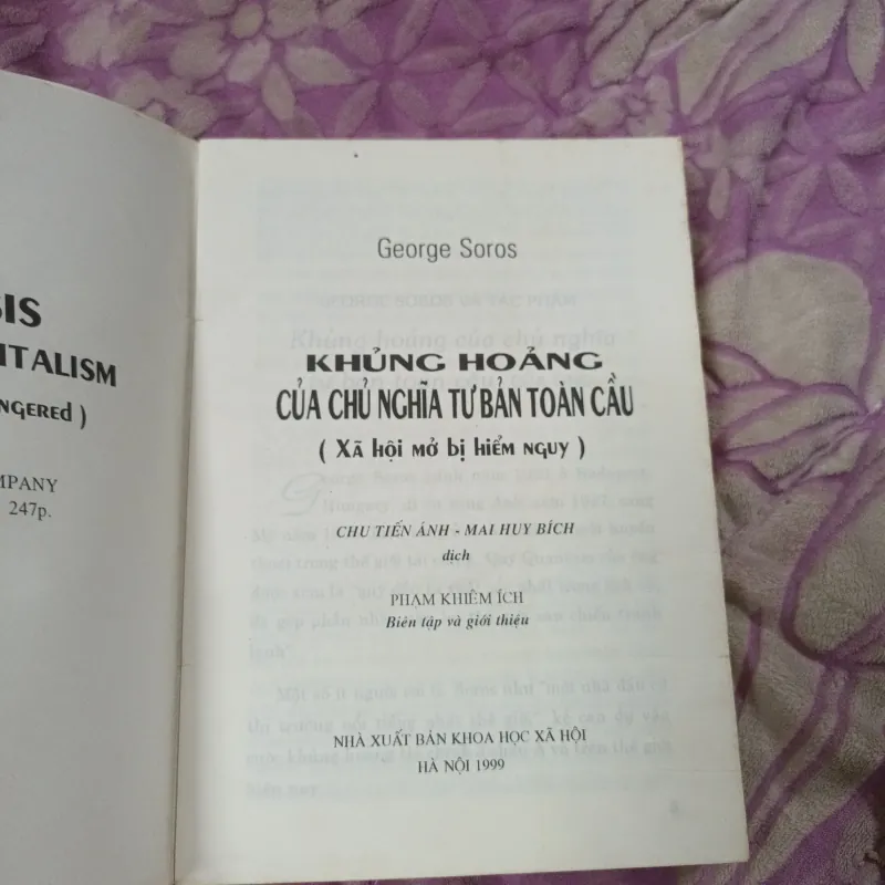 Khủng Hoảng Của Chủ Nghĩa Tư Bản Toàn Cầu- George Soros 780308