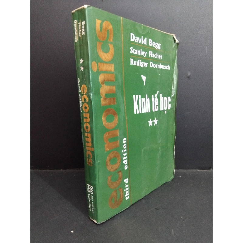 Economics third edition kinh tế học 2 mới 50% ố nhiều nhăn trang tróc bìa 1995 HCM0612 Begg Fischer Dornbusch GIÁO TRÌNH, CHUYÊN MÔN 355736