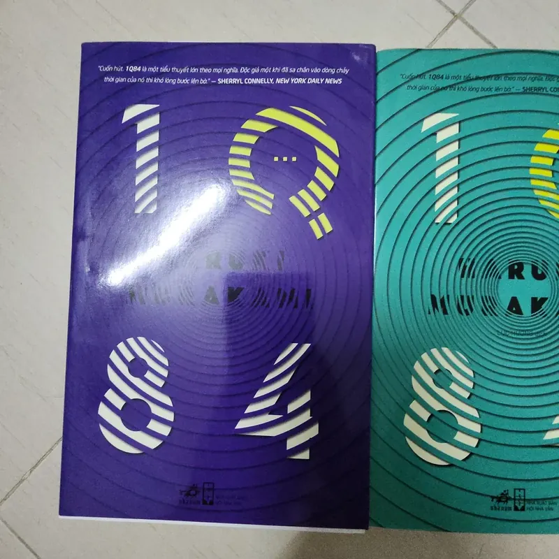 Combo 3 quyển 1Q84 của Murakami mới 90% 716791