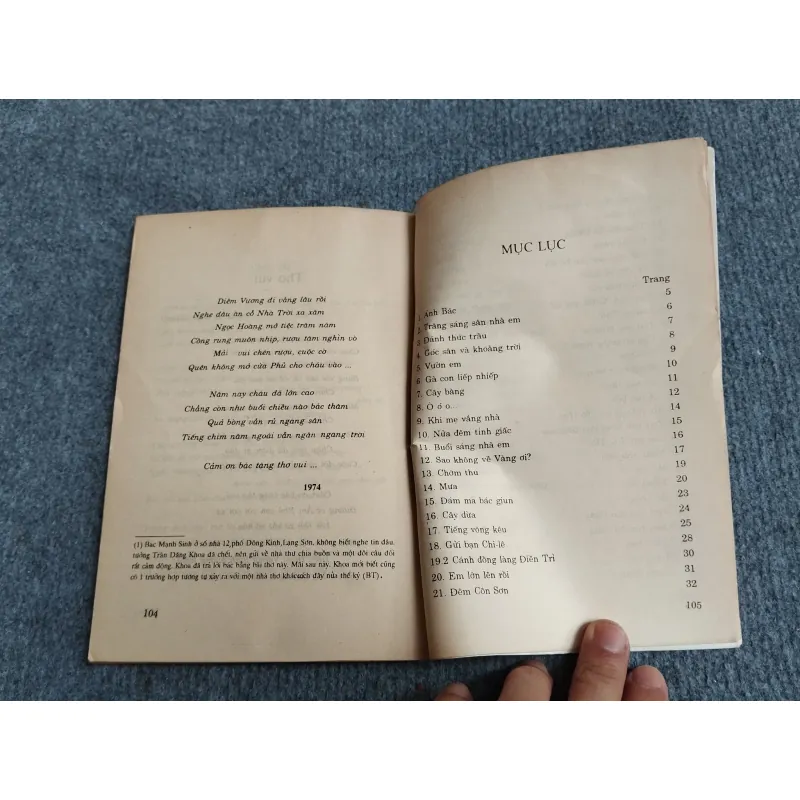 TIẾNG CHIM NĂM NGOÁI - TRẦN ĐĂNG KHOA 701877