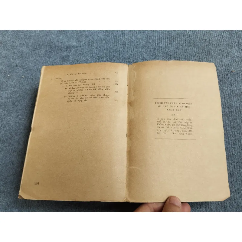 TRÍCH TÁC PHẨM KINH ĐIỂN VỀ CHỦ NGHĨA XÃ HỘI KHOA HỌC TẬP II 688813