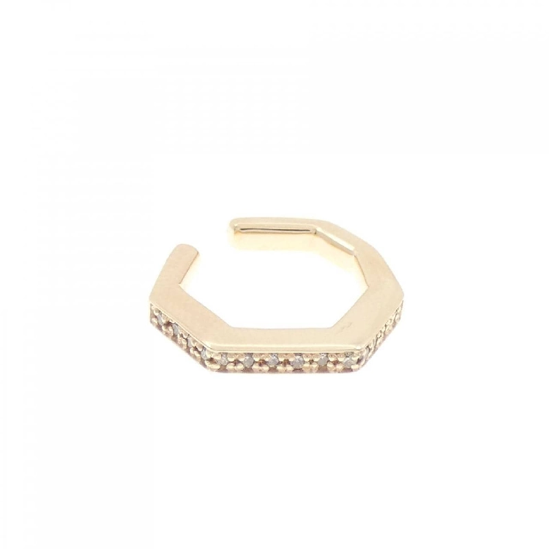 Hirotaka Octagon Ear Cuff 0.07CT Một bên - Hàng hiệu Authentic 845370
