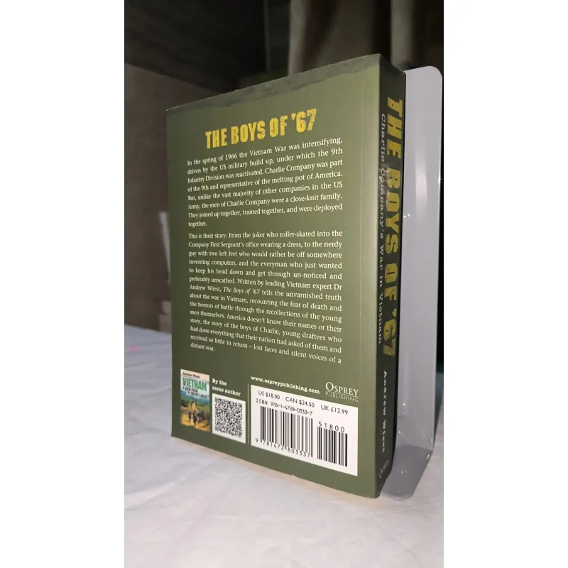 History / Military Nonfic– The Boys of ’67 Charlie Company's War in Vietnam|Andrew Wiest 754961